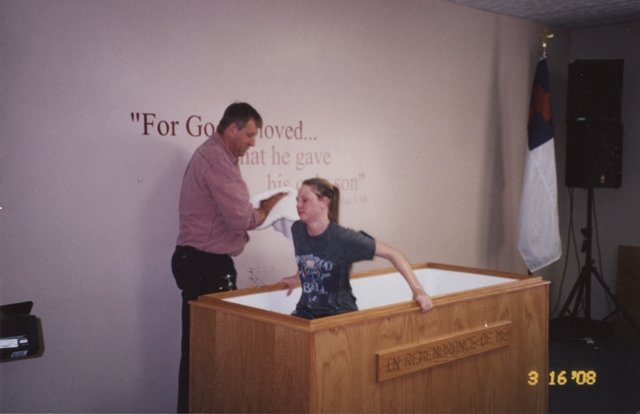 First Baptism